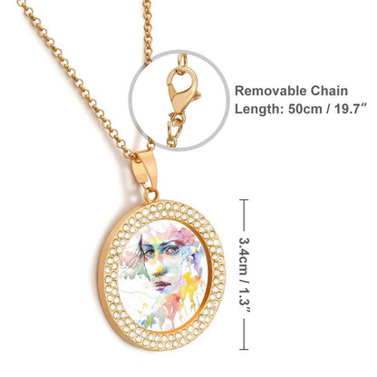 Collana a Piastrina Personalizzata in Acciaio al Titanio