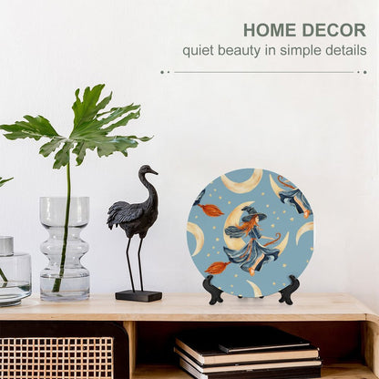 Piatto Decorativo Personalizzabile con Foto - Leggero e Versatile per Casa e Ufficio