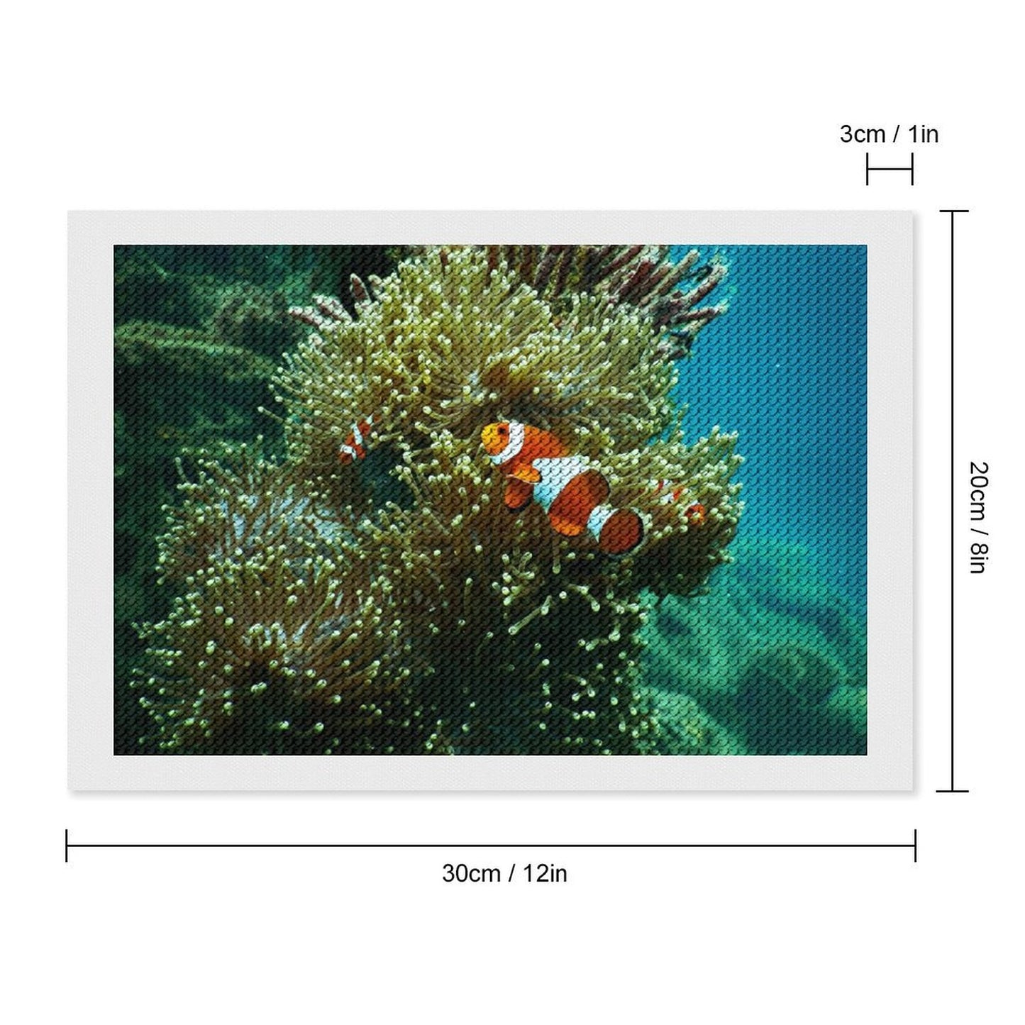 Diamond Painting Personalizzato (Diamanti Rotondi) | Illumina la Tua Foto