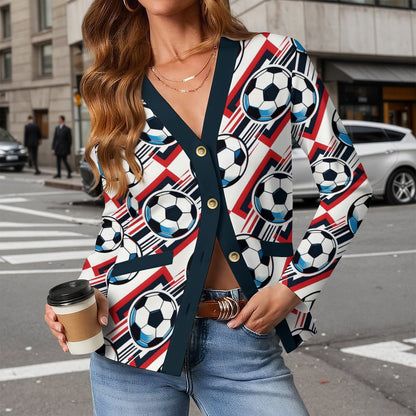 Cardigan Donna Personalizzato Leggero con Stampa su Misura