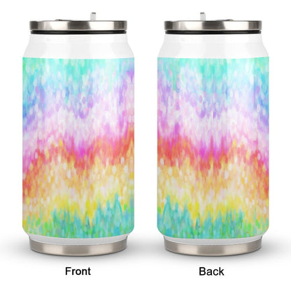 Bicchiere Termico Personalizzato | Tumbler Acciaio Inox con Cannuccia