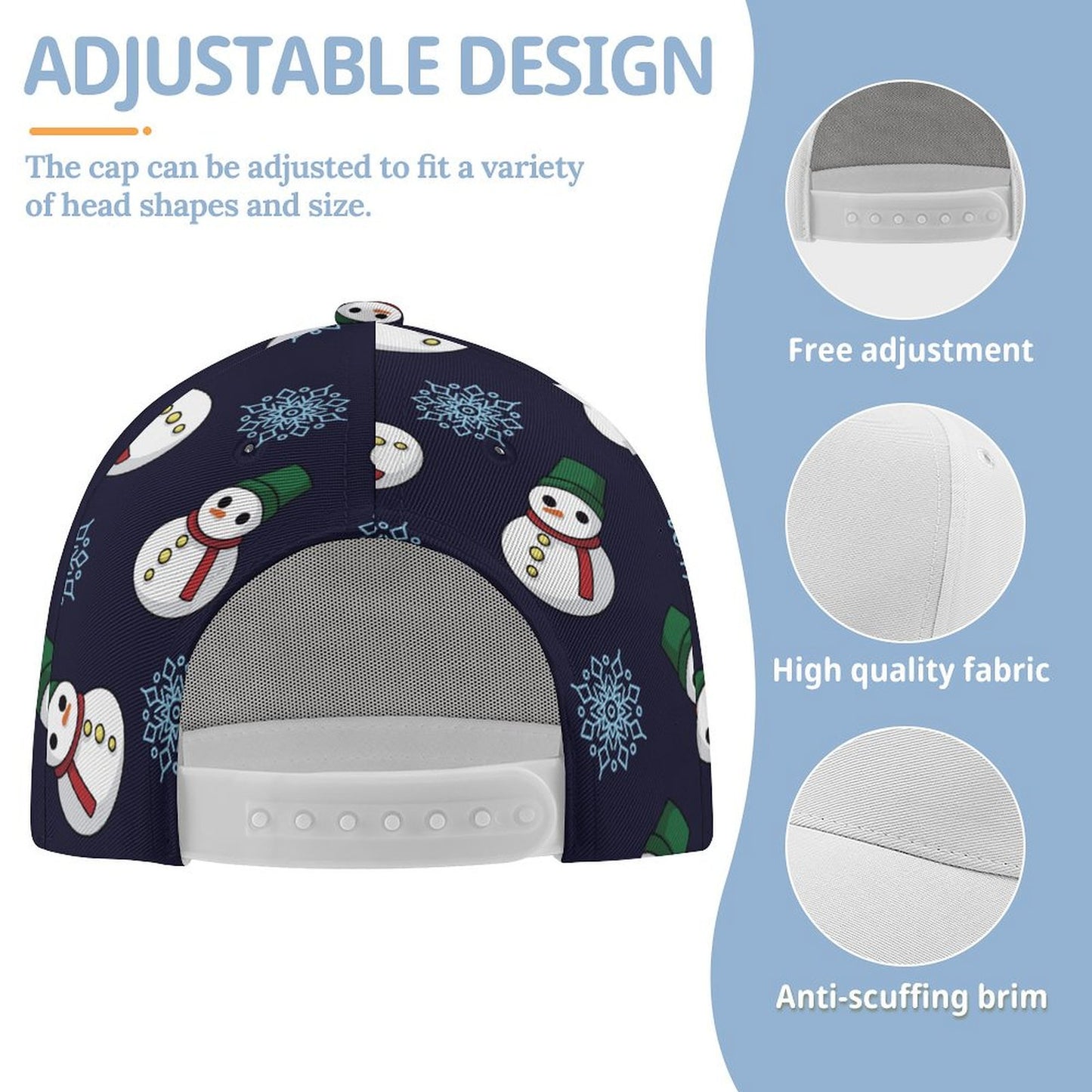 Cappellino per Bambini Personalizzato con Foto | Protezione Solare UV