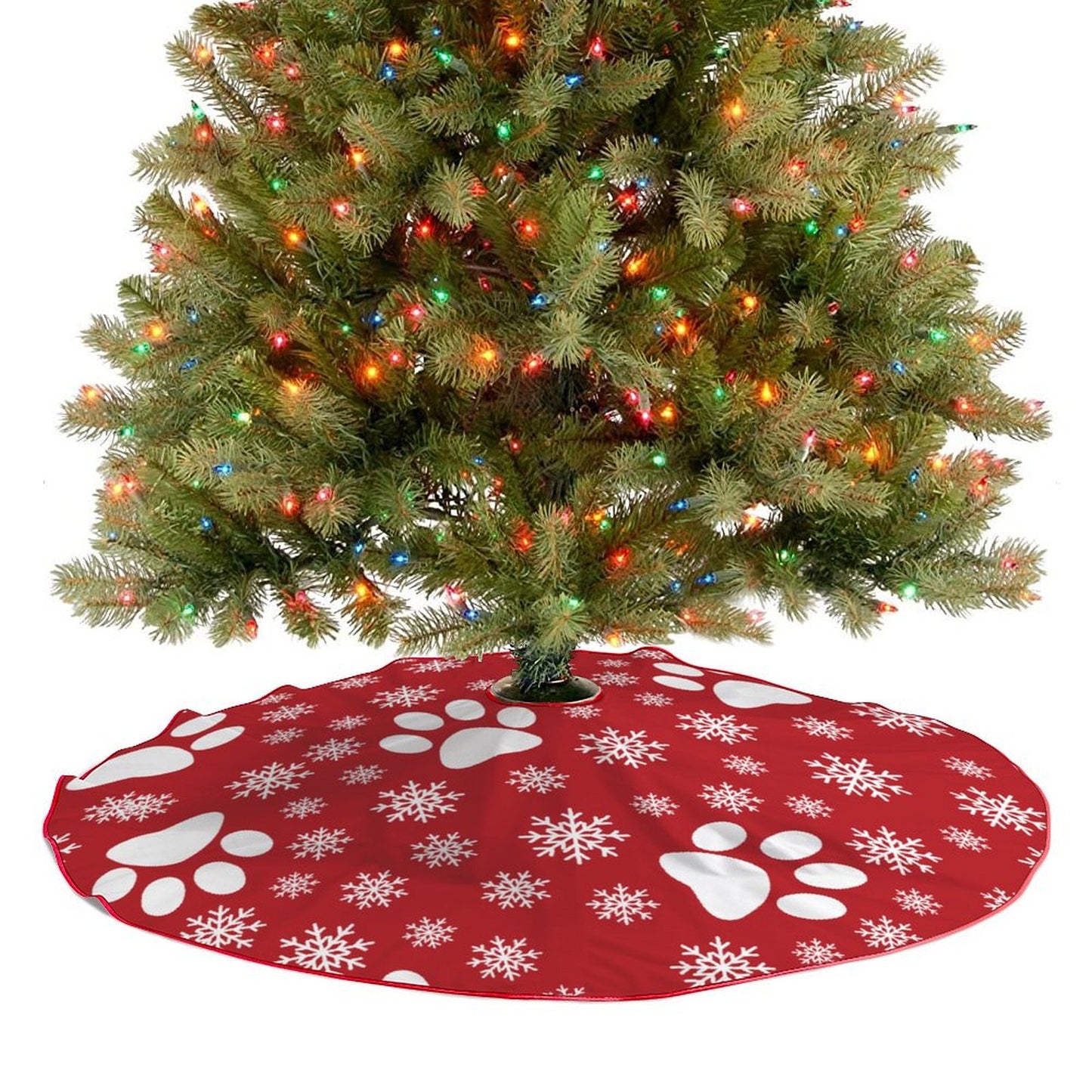 Tappeto per Albero di Natale con Foto | La Base per i Tuoi Regali