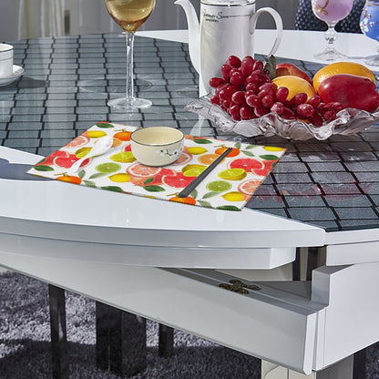 Set 4 Tovagliette Americane Personalizzate in Canvas | La Tua Arte a Tavola