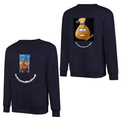 Felpa Cotone Personalizzata Unisex | Stampa Fronte e Retro con Foto