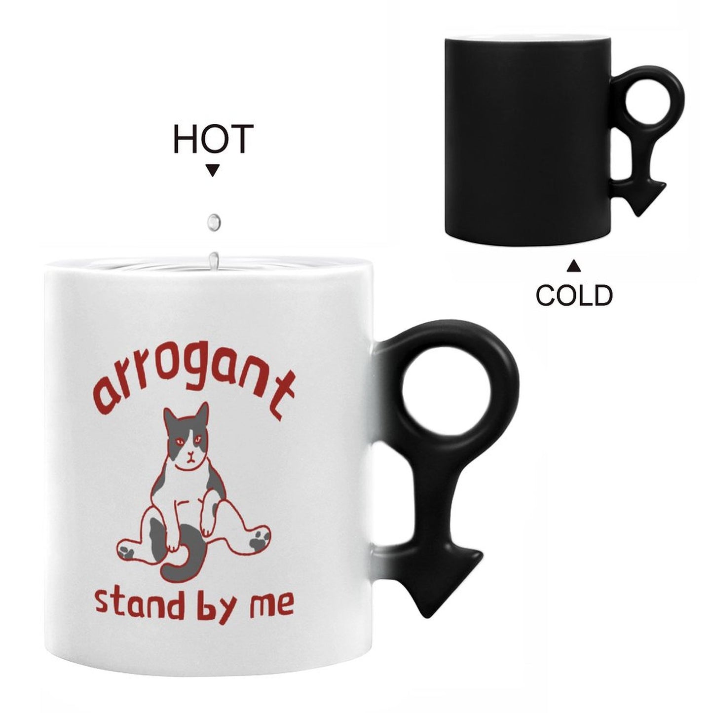 Set Tazze Magiche Coppia Personalizzate | Foto Reveal 330ml in Ceramica