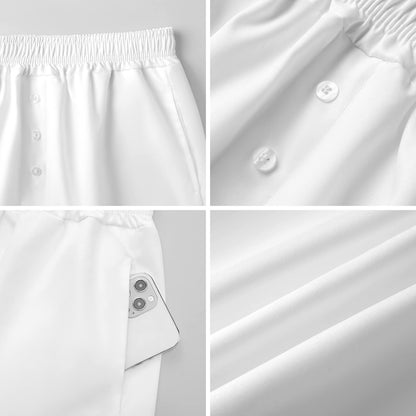 Shorts in Raso Personalizzabili da Donna – Comfort Setoso per Casa e Tempo Libero