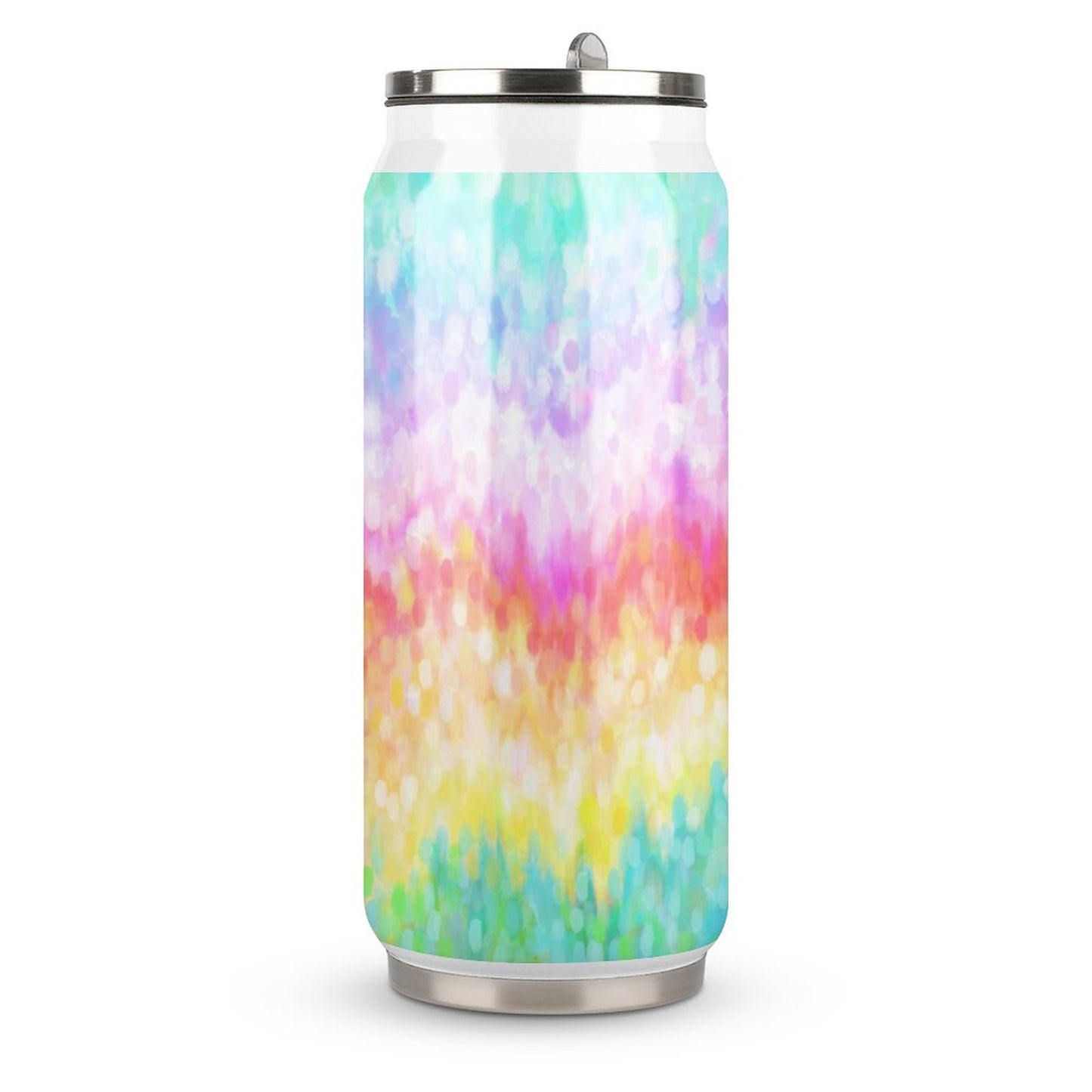 Bicchiere Termico Personalizzato | Tumbler Acciaio Inox con Cannuccia