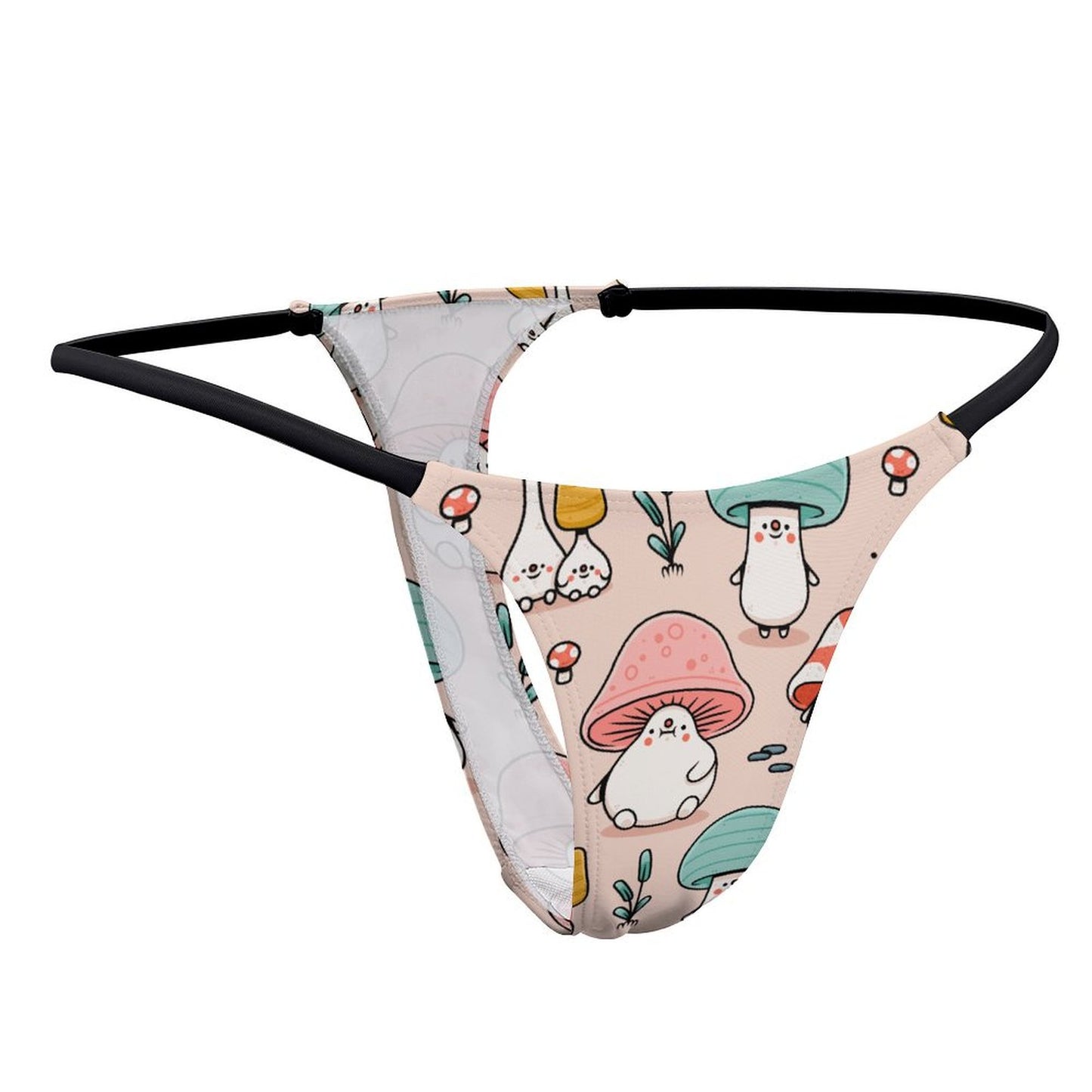 Perizoma Donna Personalizzato | Tessuto Yoga Confortevole | Stampa Foto