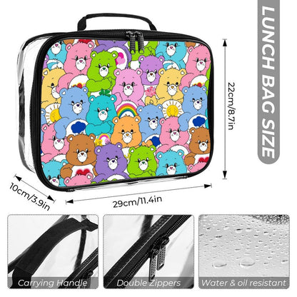 Set 2 Pezzi Organizer in PVC Trasparente Personalizzabile con Stampa UV