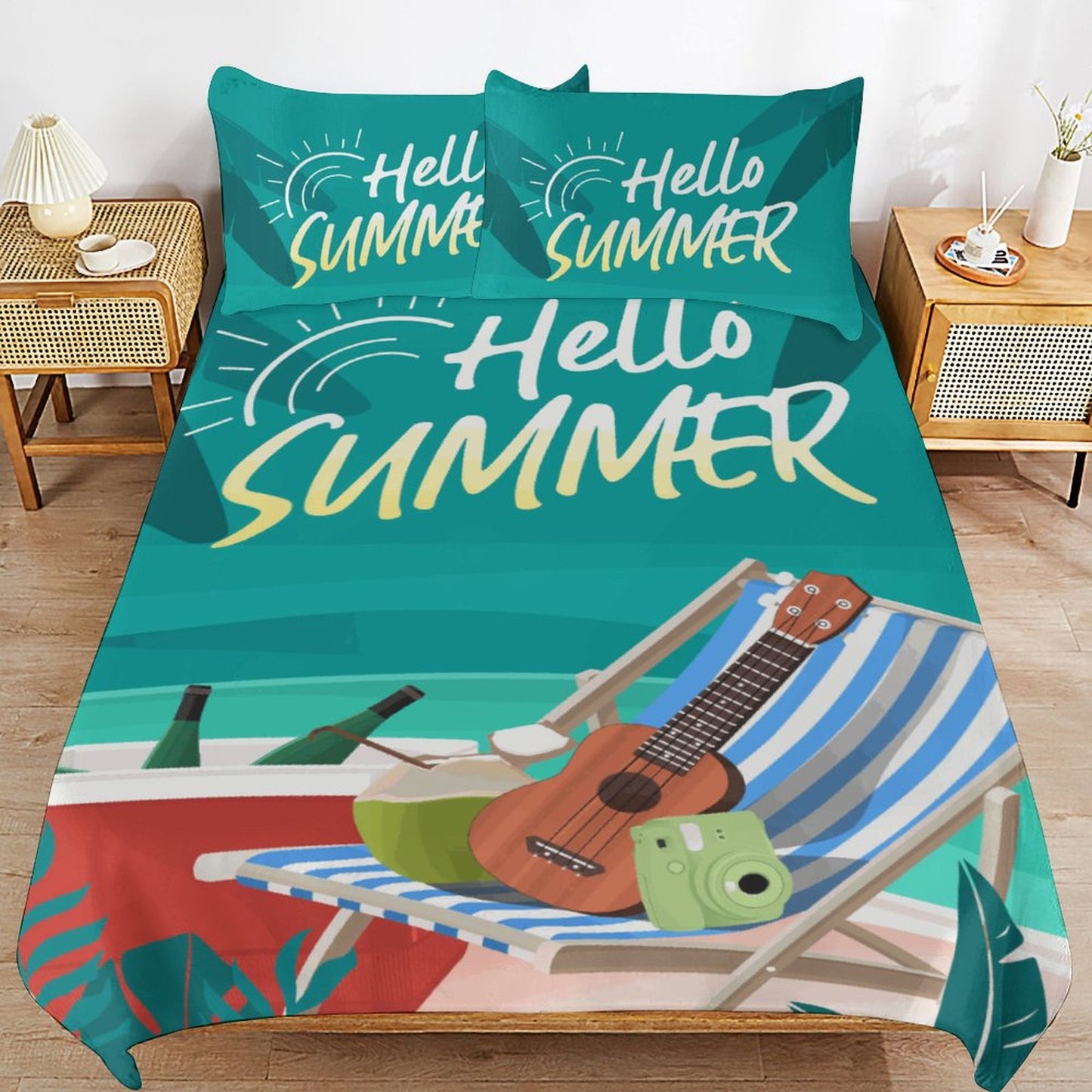 Set Copripiumino Personalizzato 3 Pezzi | Tessuto Spazzolato Addensato | Caldo & Morbido