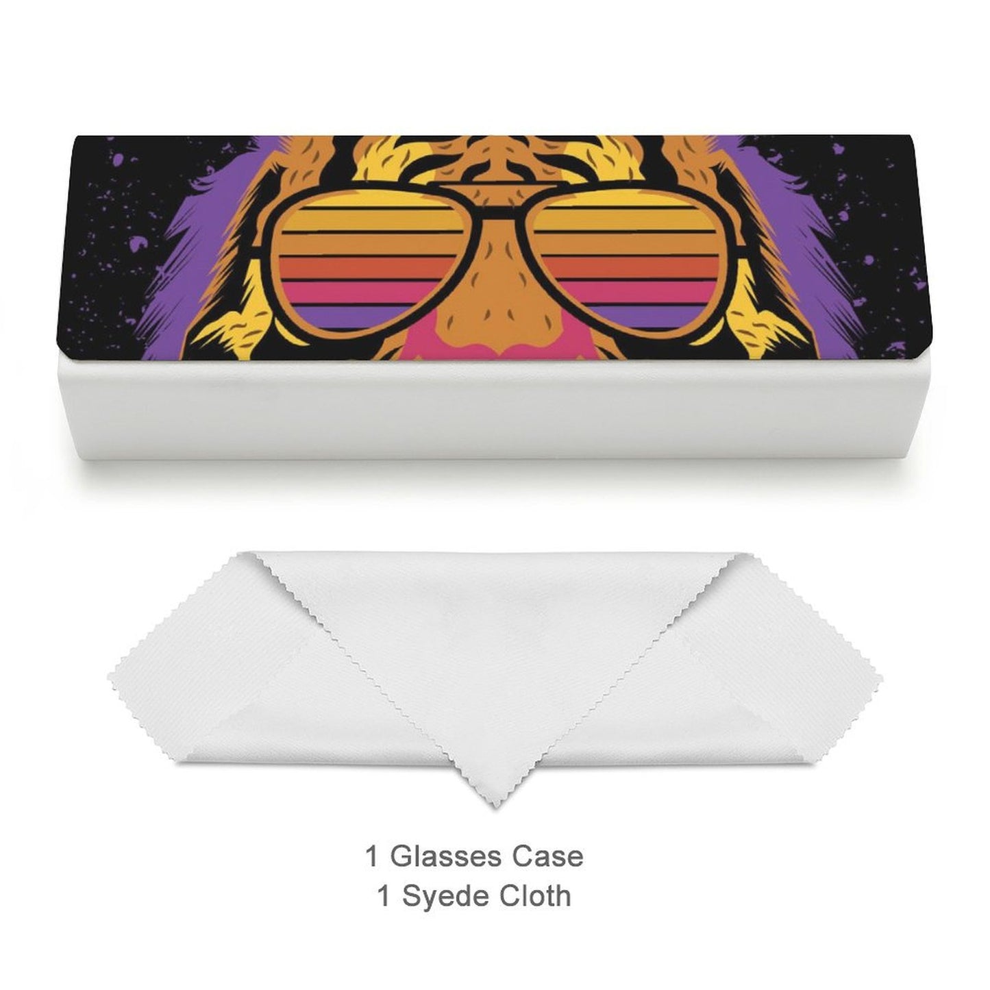 Custodia per Occhiali in Pelle Personalizzata | Astuccio con Foto