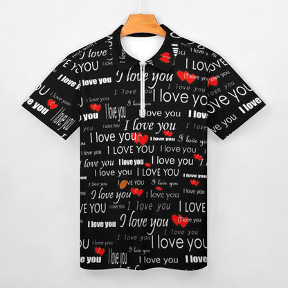 Polo Personalizzata con Zip | Stampa Integrale e Tessuto Tecnico