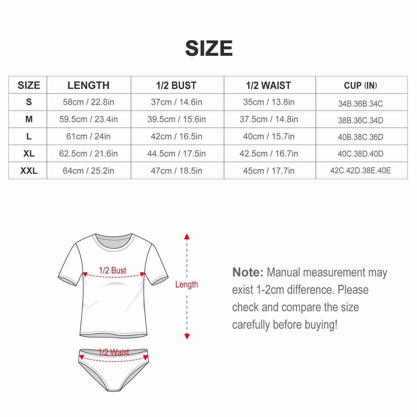 Bikini Maniche Corte | Protezione Solare & Sporty Custom Print