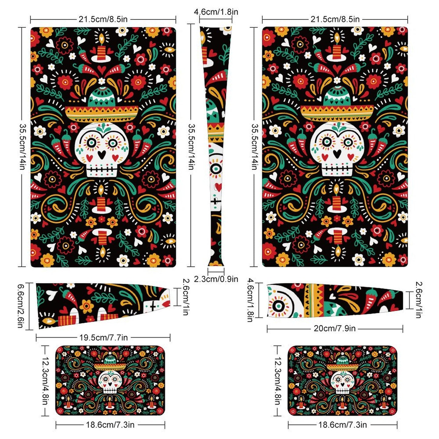 Skin PS5 Slim Digital Personalizzata | Adesiva per Console e Controller