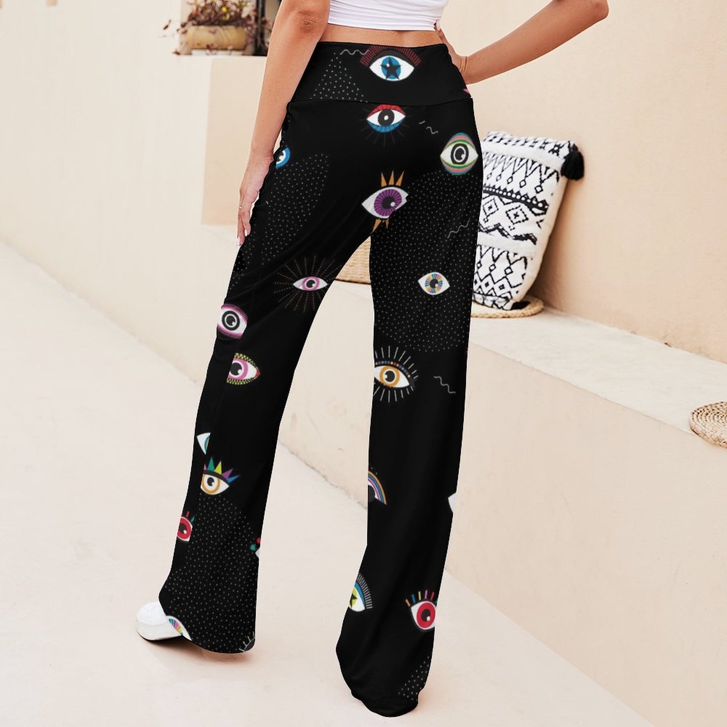 Pantaloni Yoga Gamba Larga Personalizzati | Comfort e Stile Unici