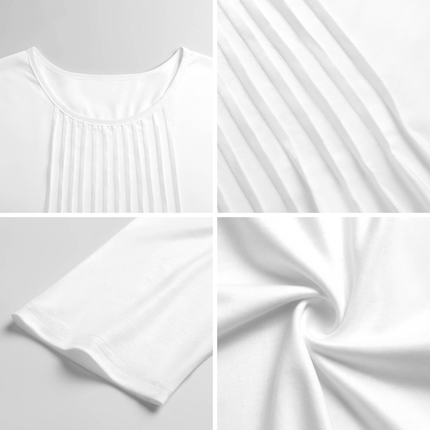 Top Donna Arricciato Personalizzato | Maglia Manica 3/4 con Foto Unica