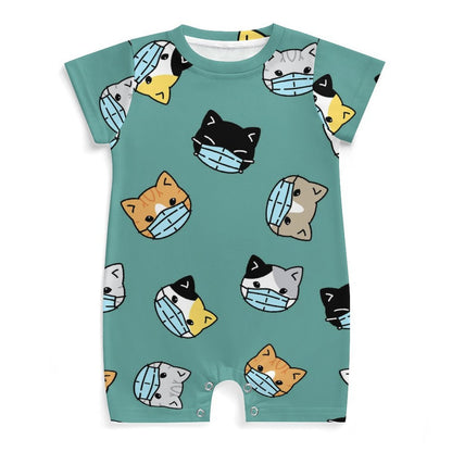 Body Neonato Personalizzato in Cotone con Stampa Personalizzabile