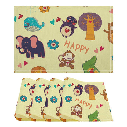 Tovagliette Americane in Lino Personalizzate | Eleganza Naturale a Tavola