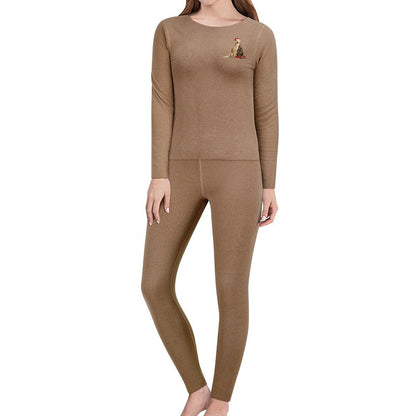 Intimo Termico Personalizzato Donna | Completo con Scritta
