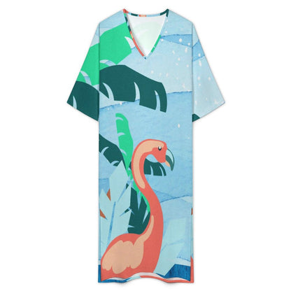 Caftano Donna Lungo Personalizzato | Abito Stile Mediterraneo | Regalo per Lei
