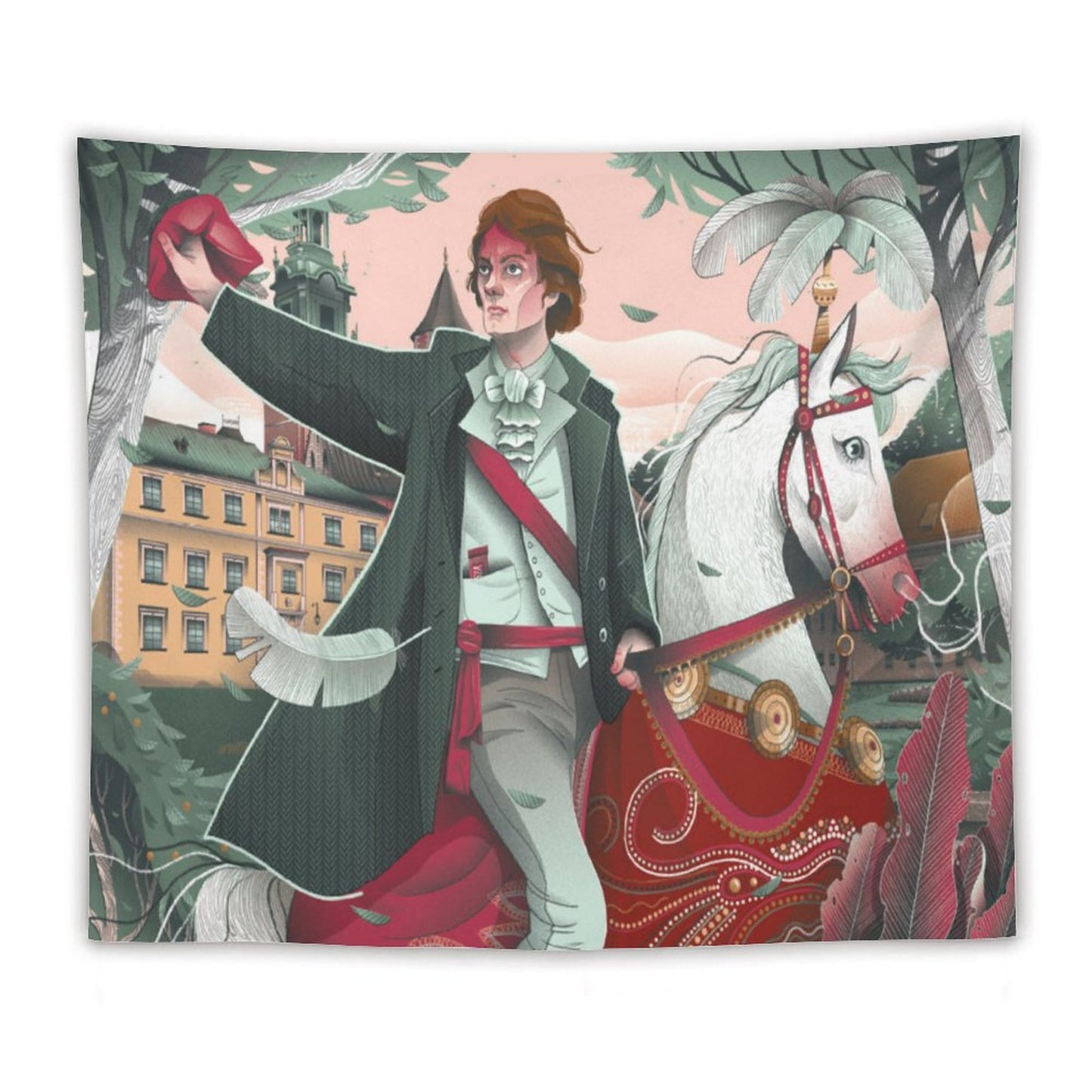 Arazzo da Parete Personalizzato | Decorazione Muro Senza Danni | Art Tapestry