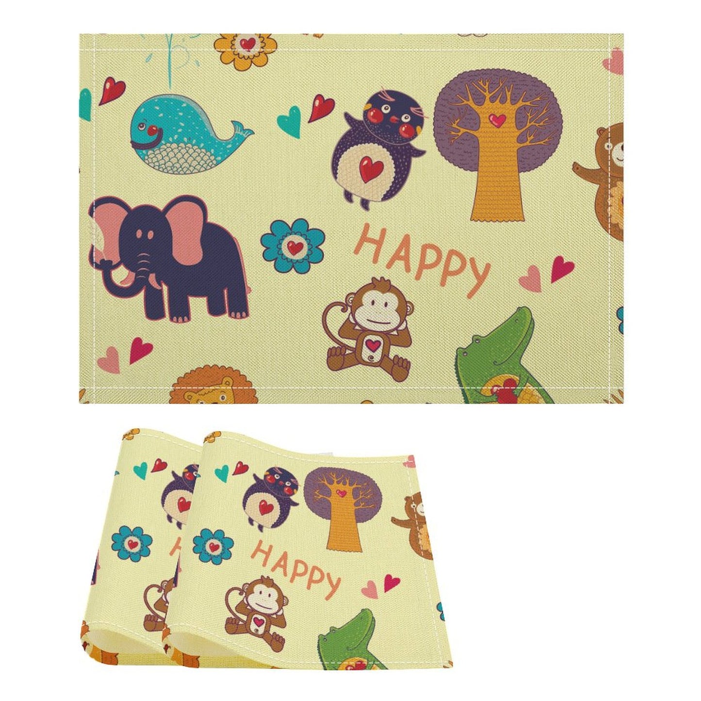 Tovagliette Americane in Lino Personalizzate | Eleganza Naturale a Tavola