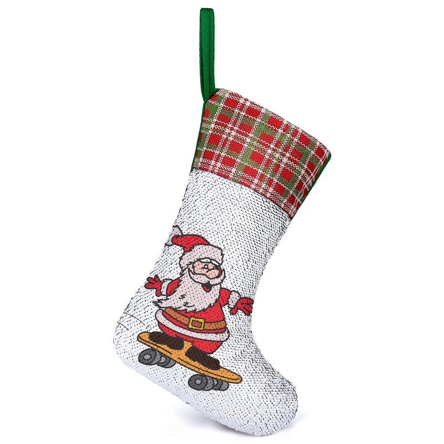 Calza di Natale Magica Personalizzata con Foto a Sorpresa