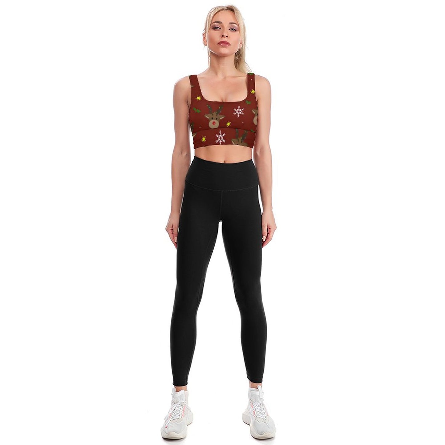 Top Yoga Personalizzato | Reggiseno Sportivo con Stampa Unica