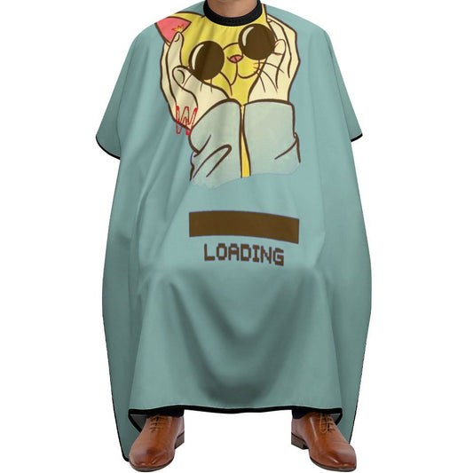 Mantello da Barbiere Personalizzato con Logo | Telo da Taglio Unico