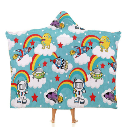 Coperta con Cappuccio Personalizzata | Indossa il Tuo Comfort con Stile