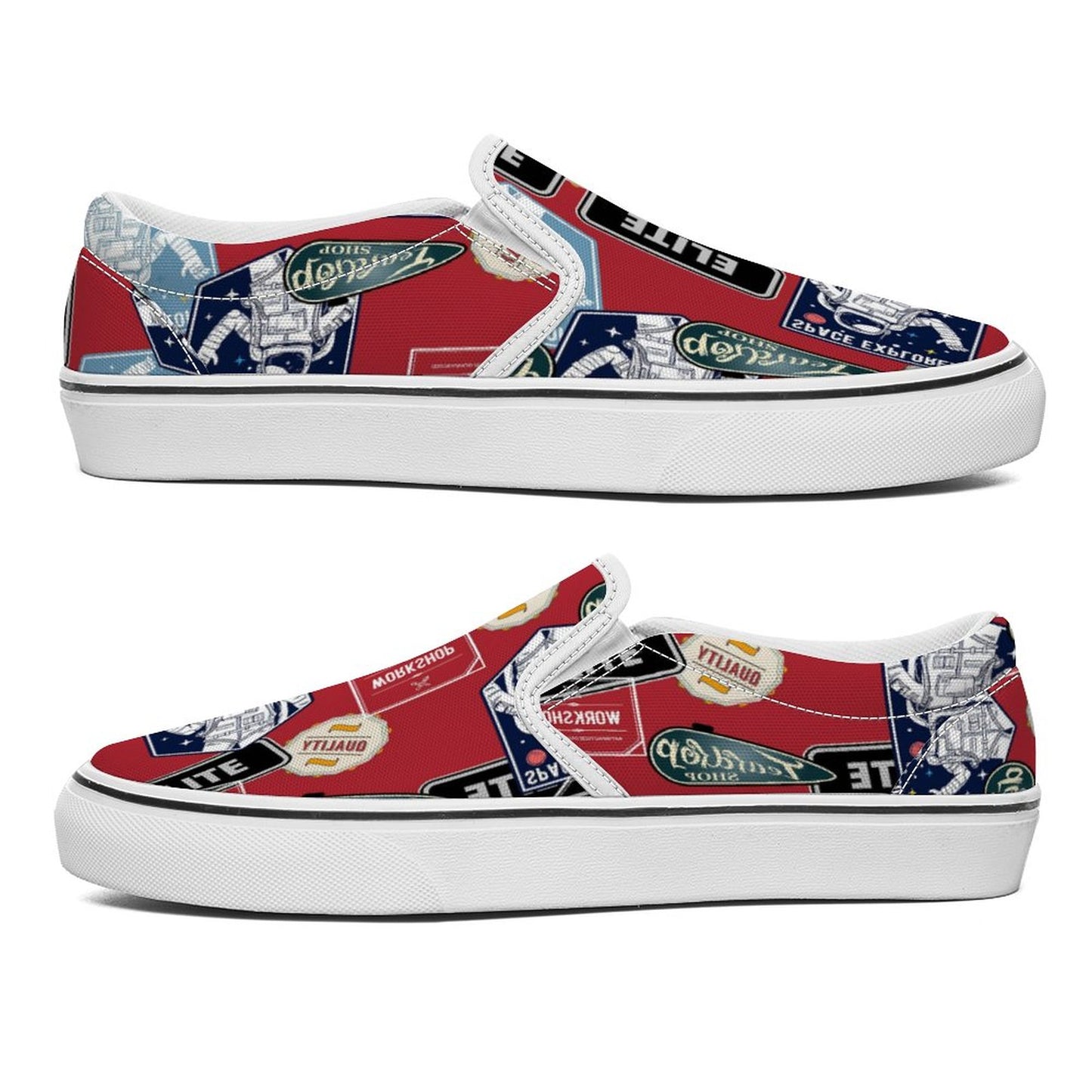 Scarpe Slip-On Canvas Personalizzate | Sneakers Senza Lacci Unisex
