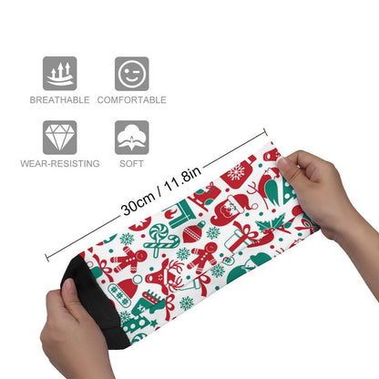 Calze Personalizzate Bicolore | Design con Punta e Tallone Neri