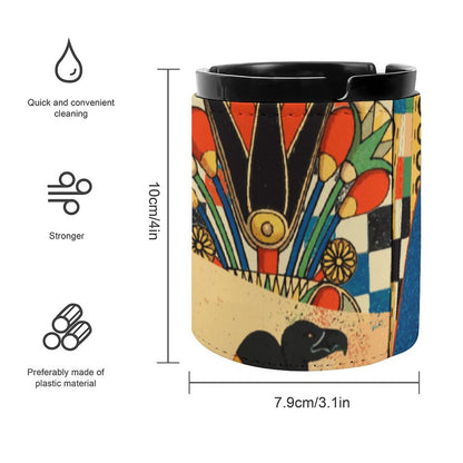 Posacenere in Pelle Personalizzato con Foto | Design Elegante