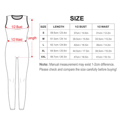 Tuta Yoga Intera con Zip Personalizzata | Unitard con Stampa