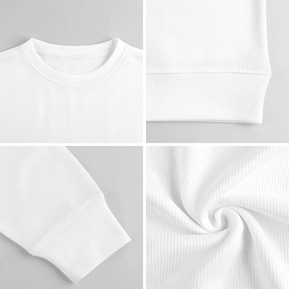 Felpa Girocollo Uomo Personalizzata | Stile Drop-Shoulder Moderno