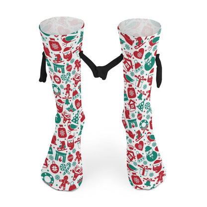 Calze Magnetiche Personalizzate che si Tengono per Mano | Regalo Unico