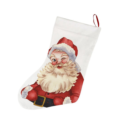 Calza di Natale Personalizzata con Foto in Morbido Peluche | Crea il Tuo Ricordo