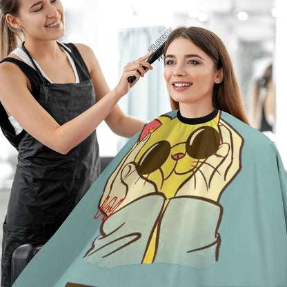 Mantello da Barbiere Personalizzato con Logo | Telo da Taglio Unico