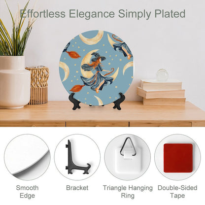 Piatto Decorativo Personalizzabile con Foto - Leggero e Versatile per Casa e Ufficio