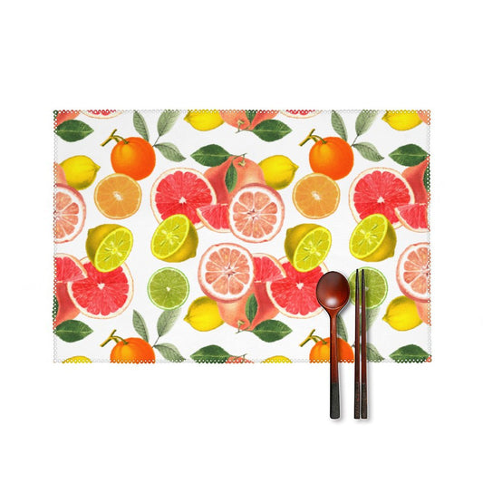 Set 4 Tovagliette Americane Personalizzate in Canvas | La Tua Arte a Tavola