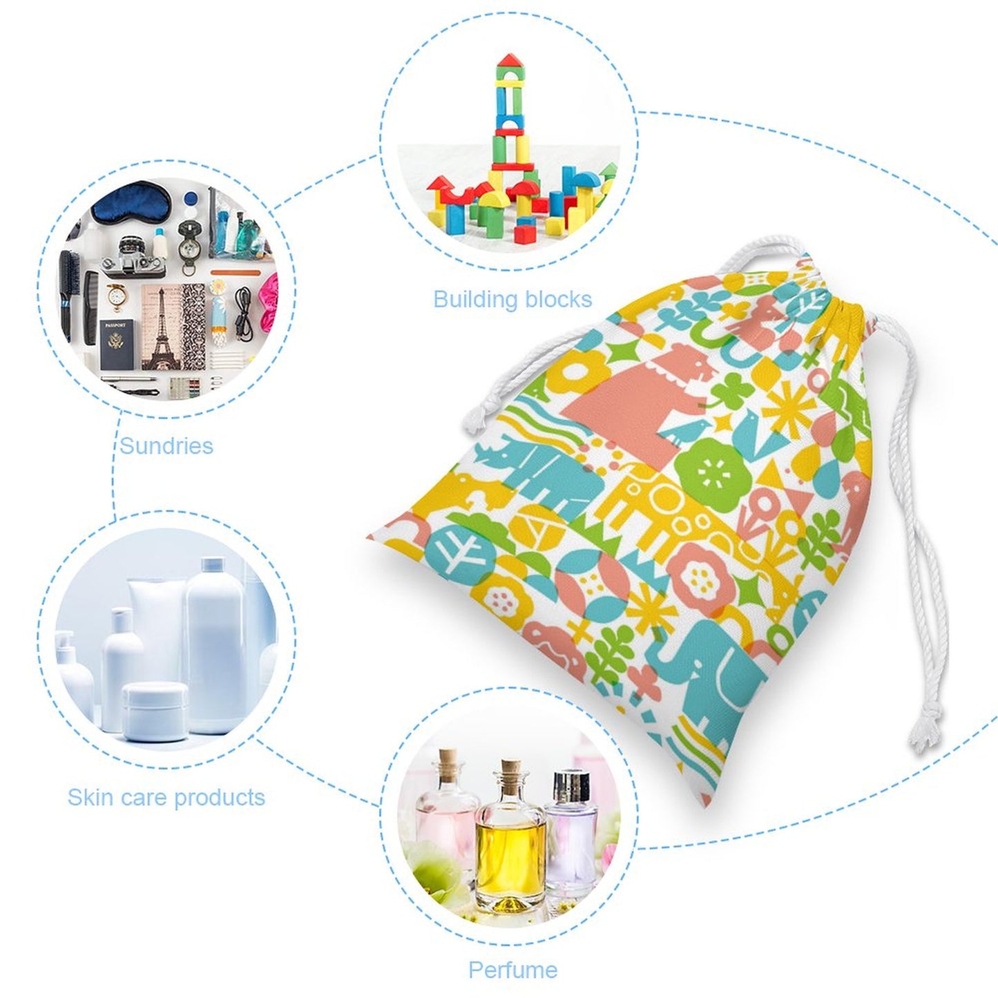 Sacchetto Canvas Coulisse Personalizzato | Bustina Cotone Eco-Friendly