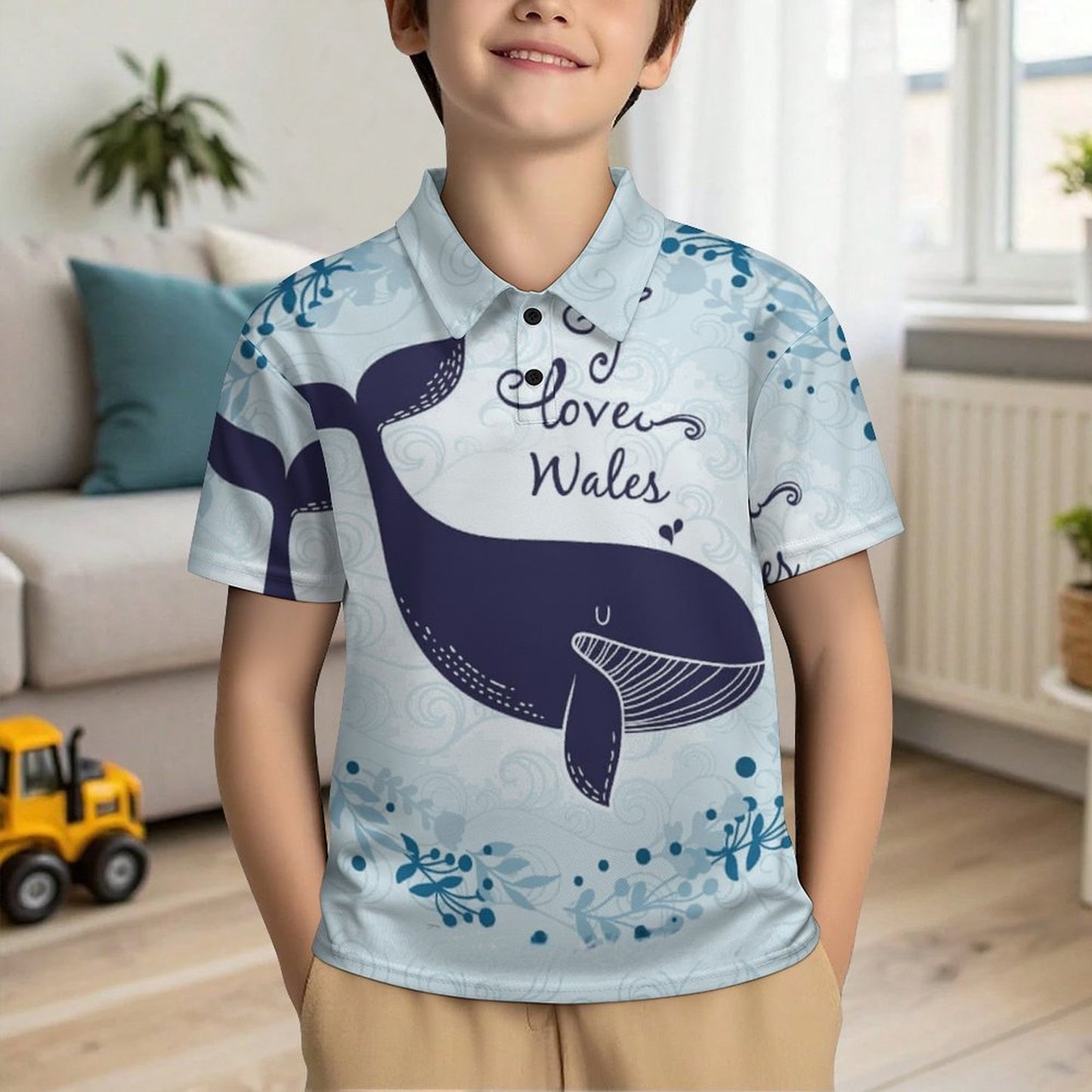Polo Bambino Personalizzata con Foto | Polo Piqué per Bambini