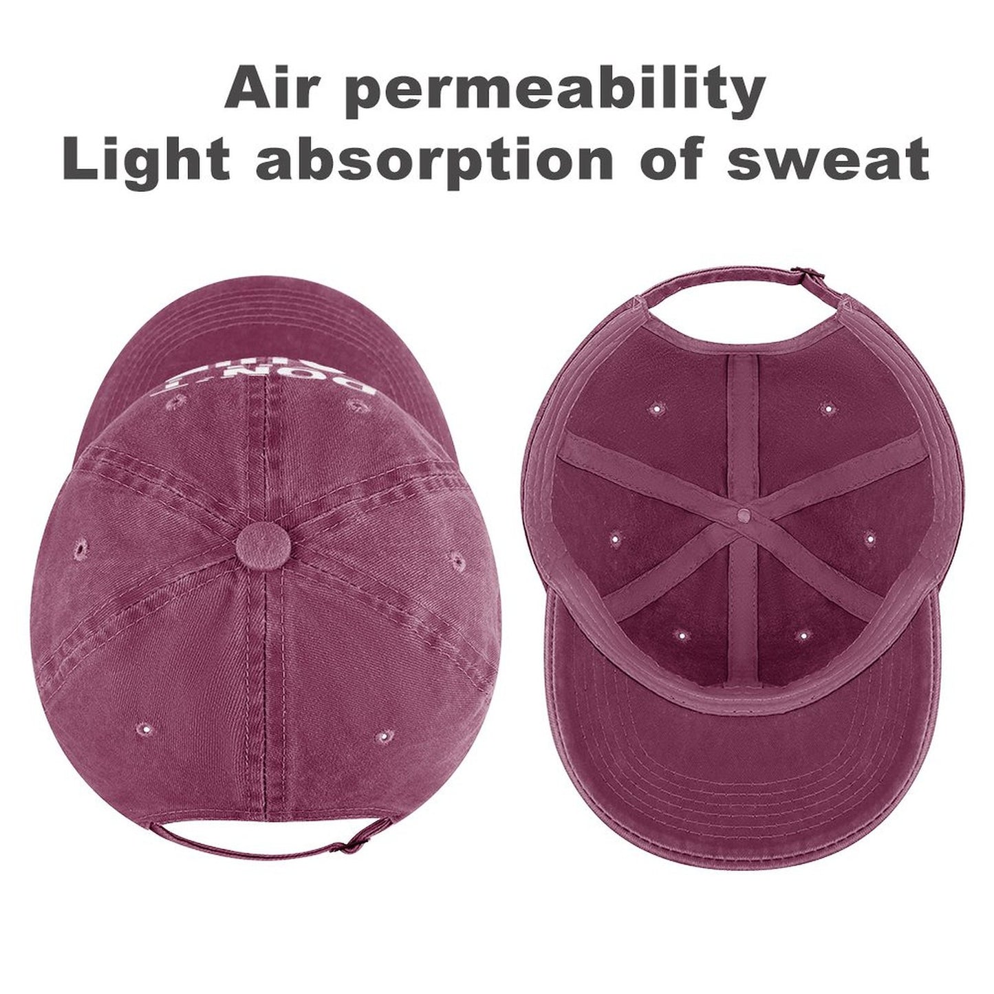 Cappellino Denim Personalizzato | Dad Hat Cotone Vintage Regolabile