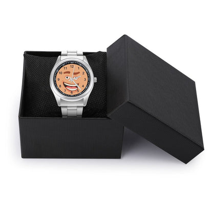 Orologio Minimalista Personalizzato in Acciaio con Foto