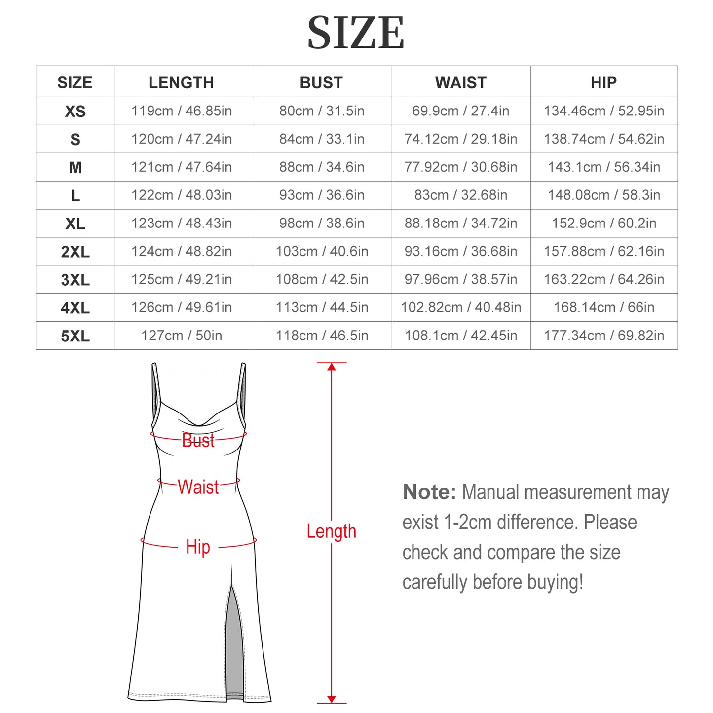 Vestito Lungo con Spalline e Spacco Personalizzato