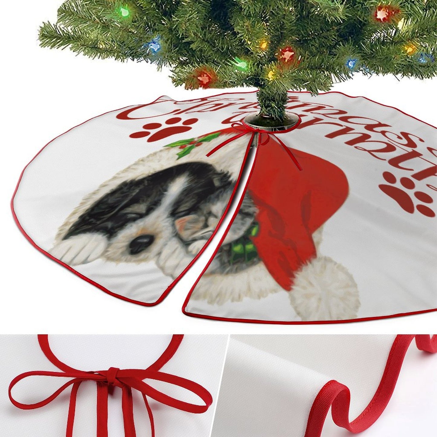 Tappeto Albero di Natale Bifacciale | Protezione e Stile Doppio