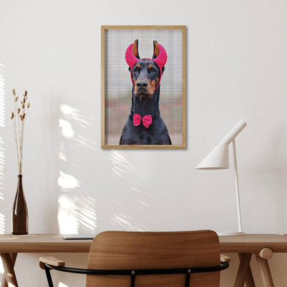 Diamond Painting (Diamanti Quadrati) | Trasforma il Tuo Ritratto in un Mosaico