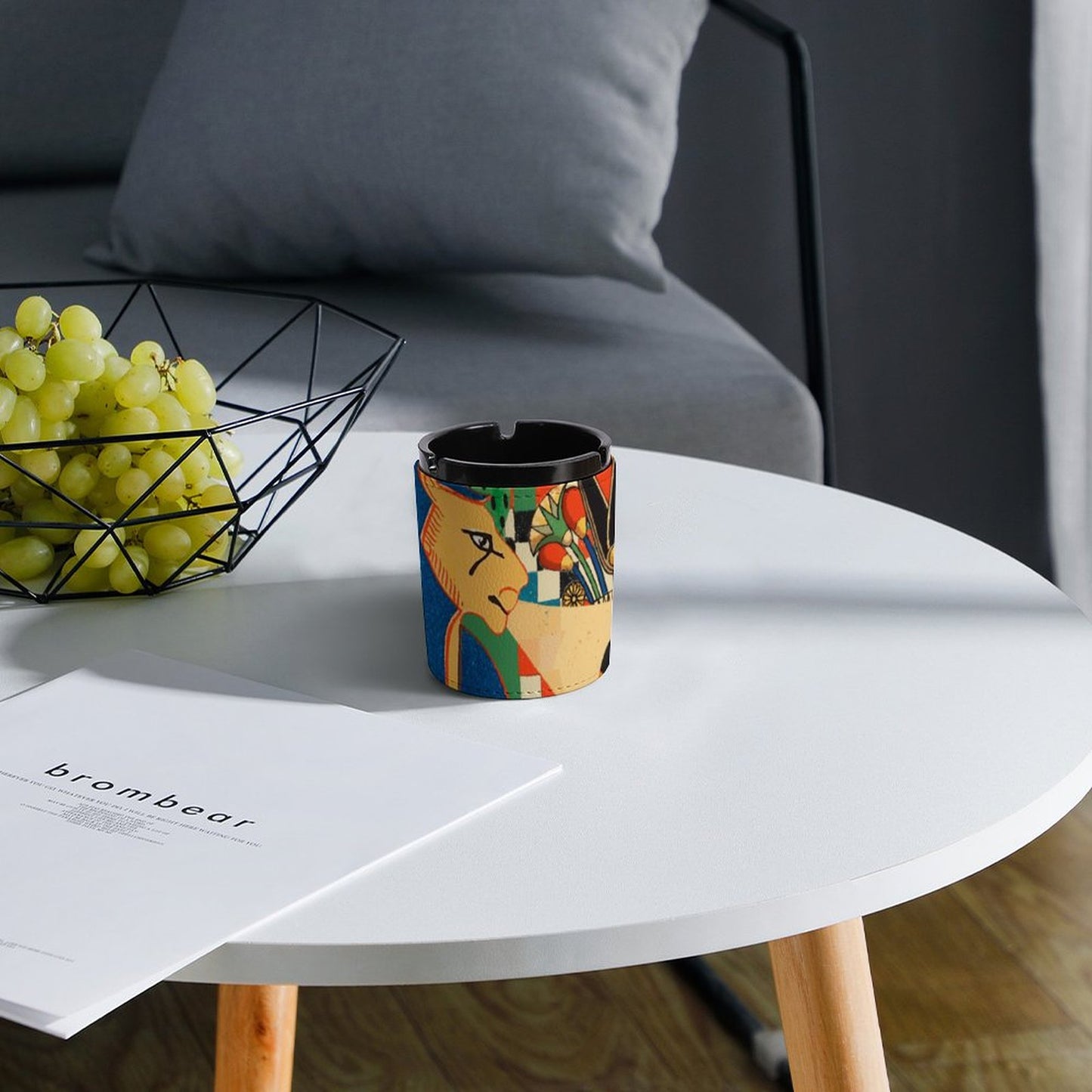 Posacenere in Pelle Personalizzato con Foto | Design Elegante