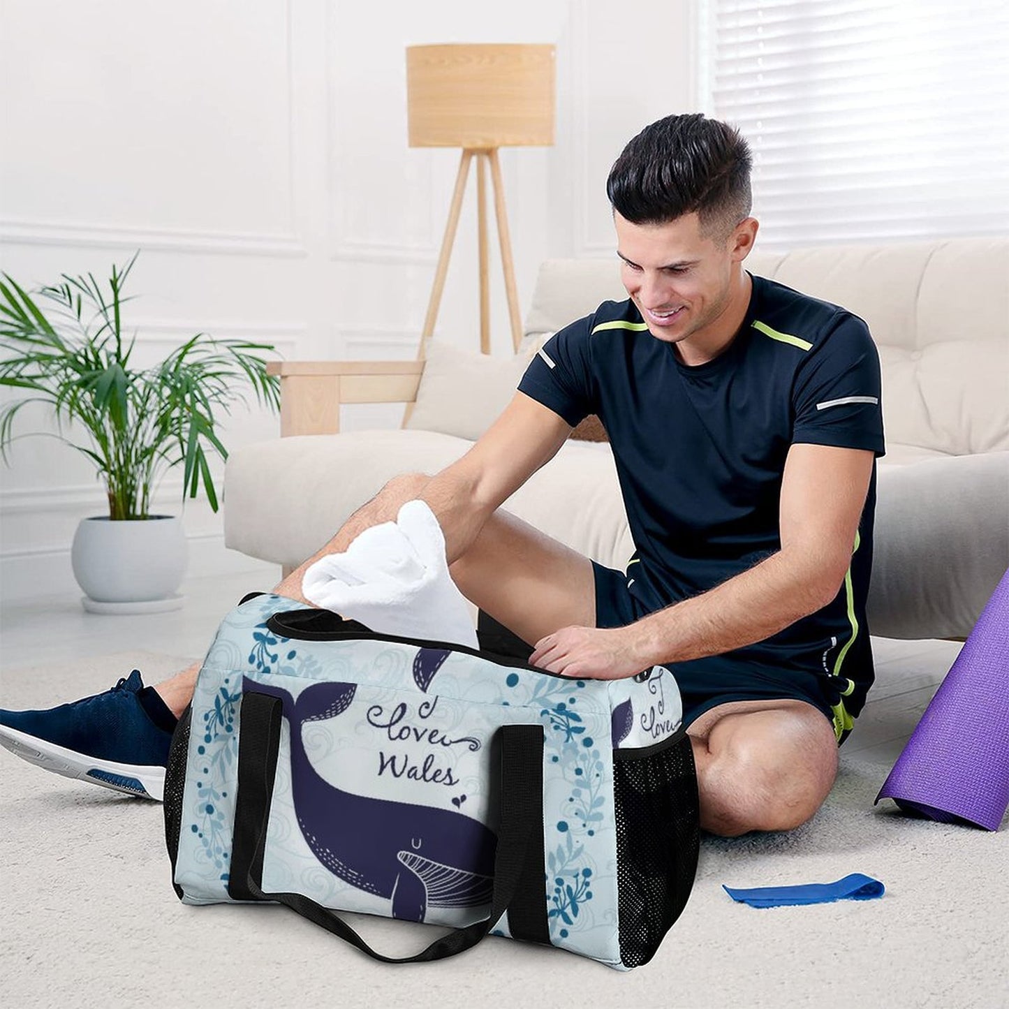 Borsone da Viaggio Personalizzato | Stile Duffle Bag con la Tua Foto